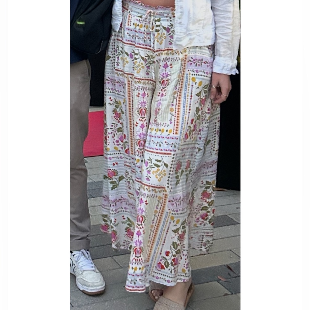 Billy J Floral Wide Leg Pants